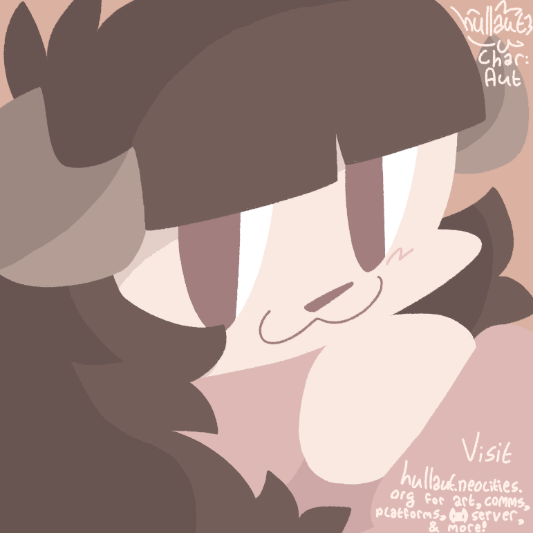 extremely cool highland cow oc being cool